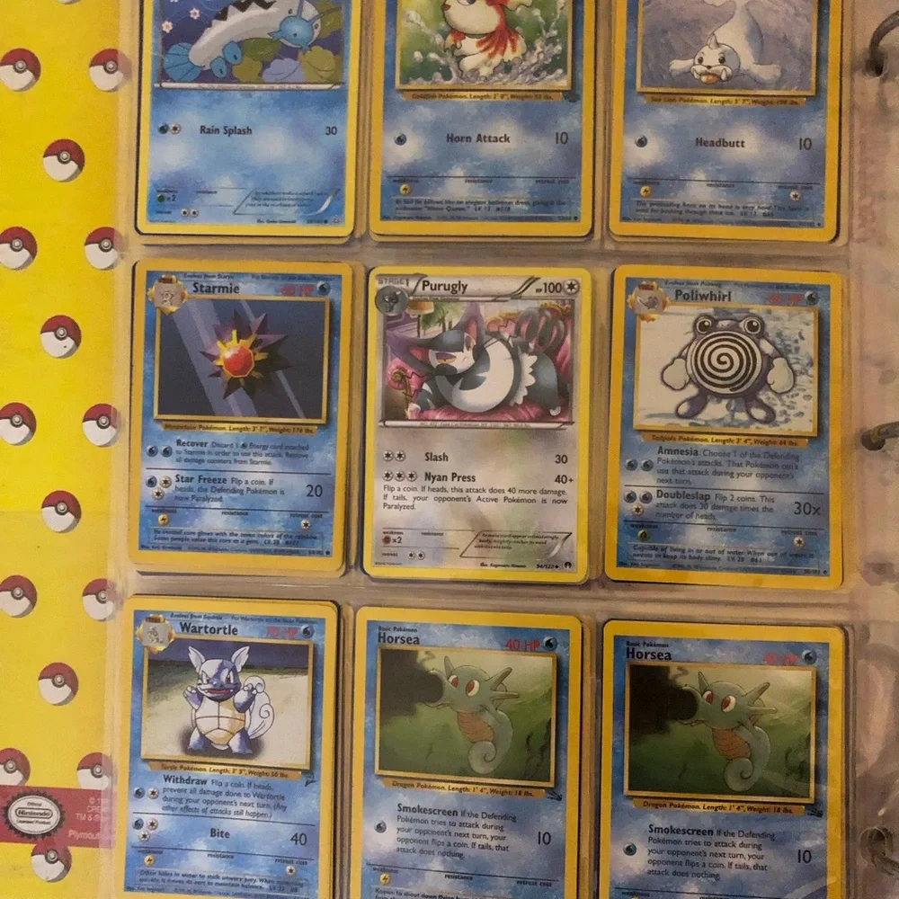 Pokémon Lot with Binder Possible Vintage Rare and valuable